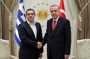 ΑΛΕΞΗΣ ΤΣΙΠΡΑΣ, ΡΕΤΖΕΠ ΤΑΓΙΣΤΏ ΕΡΝΤΟΓΑΝ, © ΜΕΧΜΕΤ ΣΙΡΙΝ ΤΟΠΑΛΟΓΛΟΥ / INTIME NEWS