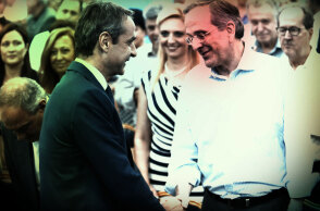 Κυριάκος Μητσοτάκης, Αντώνης Σαμαράς