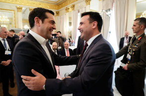 Αλέξης Τσίπρας και Ζόραν Ζάεφ