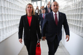 Μεβλούτ Τσαβούσογλου και Φεντερίκα Μογκερίνι