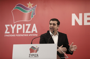 Ο Αλέξης Τσίπρας στην Κεντρική Επιτροπή του ΣΥΡΙΖΑ