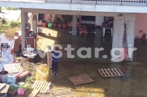 Πλημμύρες στη Χαλκίδα  