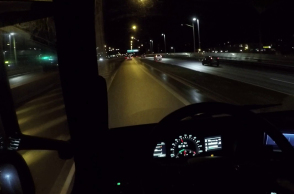 Οδηγός φορτηγού στην Εθνική Οδό