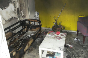 Εμπρησμός στα Κέντρα Πρόληψης Checkpoint