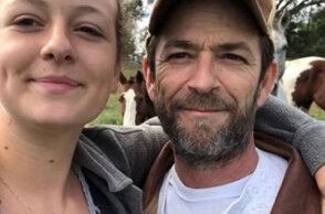 Ο Λουκ Πέρι και η κόρη του Σόφι/ ©Instagram/lemonperry