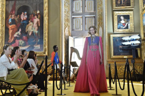 Επίδειξη της cruise συλλογής οίκου Gucci στο Παλάτσο Πίττι στη Φλωρεντία το 2017