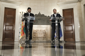 Αλέξης Τσίπρας & Έβο Μοράλες