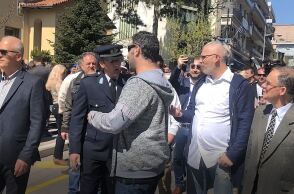 25η Μαρτίου: Τα άκουσε η υφυπουργός Μακεδονίας - Θράκης στην Κοζάνη