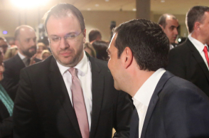 Θανάσης Θεοχαρόπουλος και Αλέξης Τσίπρας