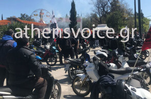 Πορεία διαμαρτυρίας ντελιβεράδων και κούριερ