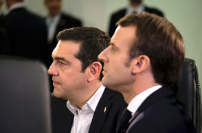 Τσίπρας, Μακρόν