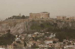 Αφρικανική σκόνη πάνω από την Ακρόπολη