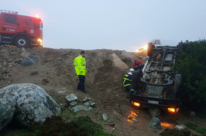 Ανατροπή οχήματος με έναν νεκρό στην Κρήτη