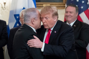 Ντόναλντ Τραμπ και Μπενιαμίν Νετανιάχου
