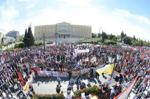 Πλατεία Συντάγματος, Πρωτομαγιά