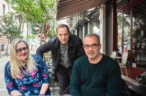 Νίκη Μακρή, Δημήτρης Λιγνάδης, Γιάννης Λιγνάδης © Θανάσης Καρατζάς