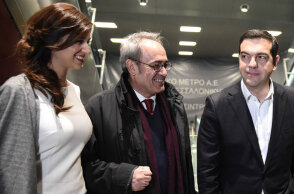 Κατερίνα Νοτοπούλου / Γιάννης Μυλόπουλος / Αλέξης Τσίπρας 