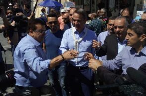 Στο Ηράκλειο ο Κυριάκος Μητσοτάκης