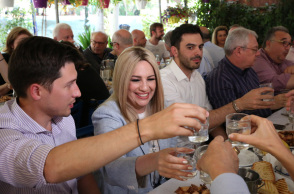 Αισιοδοξία Φώφης Γεννηματά ότι το ΚΙΝΑΛ θα είναι τρίτο κόμμα 