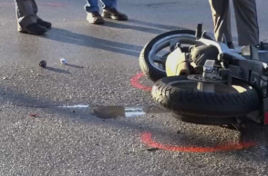 Τροχαίο με μηχανή