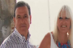 Ο Δημήτρης Γραικός με τη σύζυγό του