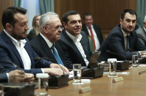 Νίκος Παππάς - Αλέξης Τσίπρας - Γιάννης Δραγασάκης