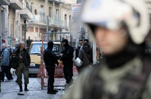 Επιχείρηση ΕΛ.ΑΣ. στα Εξάρχεια