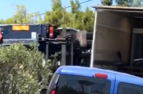 Ανατροπή νταλίκας