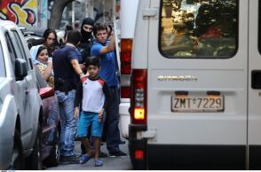 Από την αστυνομική επιχείρηση εκκένωσης κτιρίων υπό κατάληψη στα Εξάρχεια