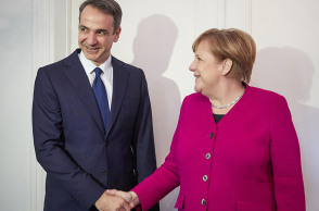 Κυριάκος Μητσοτάκης - Άνγκελα Μέρκελ 