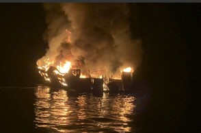 Κόλαση φωτιάς σε σκάφος στη Σάντα Κρουζ, Καλιφόρνια 