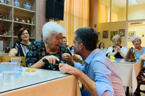 Κώστας Μπακογιάννης στη Λέσχη Φιλίας Αχαρνών