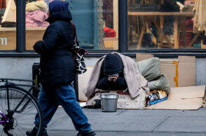 Άστεγος στη Νέα Υόρκη