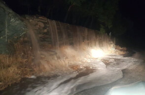 Προβλήματα από την καταιγίδα στην Άνδρο