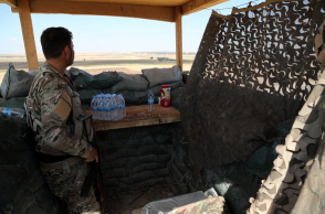 Φυλάκιο των κουρδικών δυνάμεων SDF