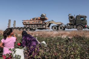 Τουρκικές δυνάμεις σε περιοχές Κούρδων