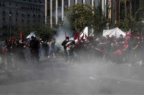 Επεισόδια στη φοιτητική πορεία στην Αθήνα 