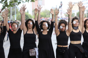 Χιλή, διαμαρτυρία γυναικών 