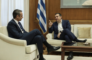 Κυριάκος Μητσοτάκης, Αλέξης Τσίπρας