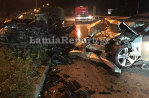 Τροχαίο δυστύχημα στη Λαμία