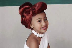 Η 6χρονη Νορθ ντυμένη Βίλμα Φλίνστοουν