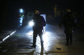 ΜΑΤ στα Εξάρχεια