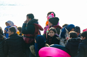 Πρόσφυγες και μετανάστες στη Λέσβο