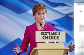 Η πρωθυπουργός της Σκωτίας, Νίκολα Στέρτζον 