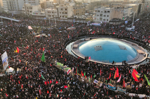 Τεχεράνη, κηδεία Κασέμ Σουλεϊμανί