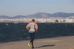 Τσουχτερό κρύο στη Θεσσαλονίκη
