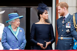 Βασίλισσα Ελισάβετ, Μέγκαν Μαρκλ, Πρίγκιπας Χάρι