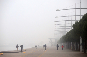 Πυκνή ομίχλη στη Θεσσαλονίκη