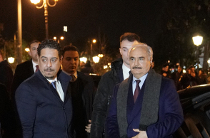 Ο στρατάρχης Χαλίφα Χάφταρ στην Αθήνα