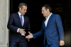 Κυριάκος Μητσοτάκης, Αλέξης Τσίπρας 